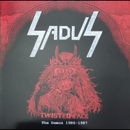 SADUS Twisted face - The Demos 1986/1987 LP BLACK [VINYL 12"]